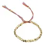 Link, Chain Tibetan Buddhist Braided Handmade Copper Beads Bracelet Lucky Rope Bangles Women Thread Set Bracelets Dropshiping