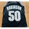 Vintage David Robinson campeón baloncesto Jersey bordado personalizado cualquier nombre número XS-5XL 6XL