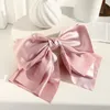 Fashion Oversized Hair Clip For Women Girls Outing Hairpin Textured Satin Multi-layer Bow Barrette Headwear Hair Accessories