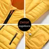 Homens outono inverno ultraleve clássico grosso quente jaqueta com capuz parkas casaco homens outwear casuais À prova de vento Bio-Down Parkas 211104