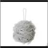 Borstar svampar skrubber 50 gram pouf loofahs mesh body dusch boll bakborste ta bort döda hud bad svamp gfsni lj4ic