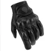 Gants de moto en cuir de vente chaude écran tactile en peau de chèvre MX gants de motocross course équitation Gant Dirt Bike Moto gants vintage H1022