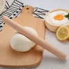 Dough Wooden Rolling Pin Pizza Baking Cookie Practical Smooth Rolling Pin Dumpling Fondant Cake Deegroller Home Gadget DG50RP 211008