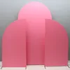 Arch Covers Backdrops Background Pink Blue White Birthday Party Decoration Banner set