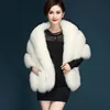 Femmes fourrure Faux femmes boléro mariée châle hiver chaud poilu Cape mariage vestes bal Wrap 2021 femme rose châles Abrigo Mujer