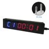 Timers Remote Control Digital Clock Black Alarm LCD Displays Square Electronic Timer Gym Countdown Sports Tools Multifunction Portable