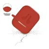 2 in 1 für Apple Airpods 1 2 Koffer Silikonverstärker Protector Airpods Abdeckung Wireless Kopfhörerbox Anti-Drop mit Haken