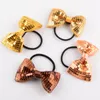 12 peças muito moda glitter meninas lantejoulas laço de cabelo com faixas de cabeça scrunchies para meninas mulheres 5554350