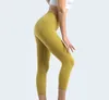Bayan Tayt Giyim Yoga Kırpılmış Pantolon Kadın Kız Joggers Kumlama Çıplak Hissetmek Koşu Fitness Hızlı Kuruyan Spor Pantolon