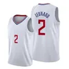 Mens Basketball Leonard 2 George 13 Diamond Stitched Jerseys Högkvalitativ Fabriks Partihandel Storlek S-XXL