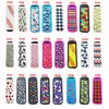 Neoprene Ice Cream Tools Popsicle Sleeves Insulated Freezing Icypole Holders for Children's Summer Cactus, Sunflower, Dog, Tie-dye 48 Colors