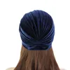 2021 Mulheres Muçulmanas Turbante Perda de Cabelo Cabeça Cabeça Cachef Headwear Cancro Cancro Chemo Capa Tampa Beanie Envoltório Longo Calássicos Cor Sólida