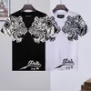 Plein Bear T Gömlek Erkek Tasarımcı Tişörtleri Rhinestone Kafatası Erkekler T-Shirt Klasik Yüksek Kalite Hip Hop Streetwear Tshirt Rahat Top Tees PB 16175