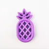 Infant Teethers Fruit Pineapple Silicone Soothers BPA Free Food Grade Chewed Teether Baby Teething Toys 9 Colors Optional BT6526