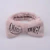 OMG Opaski na głowę Kobiety Bowknot Hair Band Elastic Headwraps dziewczyny