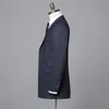 2021ジャケット3ピースセットスーツベストパンツメンズハイエンドブリティッシュスタイルビジネスカジュアル男性ロングブレザーコートズボンwaistcoat x0909
