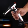 1300C Butane Scorch torche jet flamme pistolet briquet cuisine gaz robuste rechargeable coupe-ventMicro portable torche culinaire accessoire pour fumer