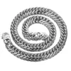 14/16mm Wide High Quality Stainless Steel Silver Color Cuban Curb Link Chain Men Women Necklace Or Bracelet Jewelry 7-40inch Chains