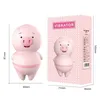 Modalità Cute Pig 6 Vibratori per le donne Lingua leccata Stimolazione del clitoride Masturbatore Capezzolo Massaggiatore Sesso femminile Mini USB Q05251321448