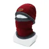 Nouveau bonnet d'hiver chapeau pour hommes chapeau tricoté hiver chaud bonnet bonnet femmes épais laine cou écharpe casquette cagoule masque bonnet chapeaux Y21111