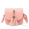 Sacs à bandoulière mode petites chaînes sac femmes couleur bonbon gland messager femme sac à main