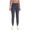 Kadın Tayt Yoga Joggers Rahat Moda Koşu Spor Spor Pantolon Düz Renk Kapriler Elastik Yüksek Bel Gevşek Fit Spor Giyim