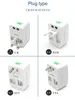 Multifuntion 5V 1A Universal Travel Adapter Plug USB CA carregador para AU US Reino Unido UE Converter Plug Adapter YY28