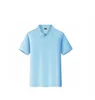 Персонализированная рубашка поло с коротким рукавом Unisex с вышивкой любое имя текста или логотипа пользовательских рубашек одежда поло