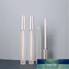 2.5 ml Mat Gümüş Kapak Buzlu Şişe Plastik Dudak Parlatıcısı Tüp DIY Parlatıcı Kaplar Şişe Boş Kozmetik Konteyner Aracı