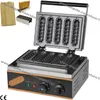 3 en 1 comercial antiadherente 110v 220v eléctrico francés Hot Dog on Stick Waffle Maker Baker Machine con soporte Stick