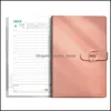 Notas Notas de Office Supplies Business Industrial 2022 Organizador A5 Notebook e Journal Buckle Notepad Station Station