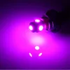100Pcs High Quality T10 Pink Purple Wedge 5SMD 5050 LED Bulbs W5W 2825 158 192 168 194 Car Interior Reading Dome Trunk License Plate Lights 12V 24V