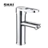 Bathroom Sink Faucets SHAI Single Handle Basin Faucet Brass Vessel Chrome Finish Cold And Water Mixer SH2713