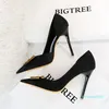 Fashion Luxury Designer Women's banquet dress shoes high-heeled sexy pumps pointed toe sling back women shoe Top Quality EU Size 34-43 2021