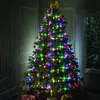 Thrisdar 10/20M Weihnachtsbaum Lichterkette mit Fernbedienung, Farbwechsel, Kupferdraht, Girlande für Party, Hochzeit, Dekoration, LED-LED-Saiten