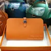 EFFINI Designerplånböcker Varumärke Lyx Kvinnor Kreditkortshållare i äkta läder Affärsresor Passhållare Porte Cartes De Luxe med låda