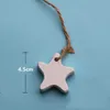 Wooden Anchor Ornament Novelty Items Mini Wall hanging decoration Resin Natural Star Fish Pendants for Shop Bar Home Cafe Gift 5CM 122564