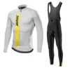 Ensembles de course 2022 automne hommes cyclisme ensemble manches longues maillots respirant vélo vêtements Cycle porter Ropa