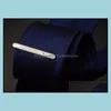 Manschettknappar Clasps, Tacks Smycken Klipp Tie Pins Mens Fashion Aessories Mix Style Color Tie-Clip Bröllop Eppacket Drop Leverans 2021 BNVOF