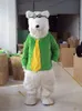 Festival Robe Ours Polaire Fursuit Costumes De Mascotte Carnaval Hallowen Cadeaux Unisexe Adultes Fantaisie Fête Jeux Tenue Célébration De Vacances Tenues De Personnages De Dessins Animés