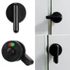 Handles & Pulls Black Indicator Lock Nylon Plastic Public Toilet Instruction Handle Hardware Parts Partition Indicating Door