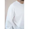 Autumn Thin Hoodies Men 100% Cotton Oversize Sweatshirts Plus Size Pullovers High Quality Brand Clothing 210720