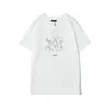 21ss 여름 여성 디자인 티셔츠 티셔츠 편지 인쇄 패션 디자인 복고풍 패턴 고품질 럭셔리 짧은 소매 통기성