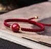 Handmade Rope Braided Natural Stone Beaded Charm Bracelets For Women Men Lover Couple Lucky Wedding Birthday Jewelry