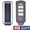 Solar Street Light 624 LED Outdoor Lamp IP65 Waterdichte overstromingsverlichting met bewegingssensor schemering tot Dawn Beveiliging voor Yard Garden