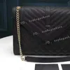 Luxurys Мода дизайнерские сумки на плечо женщины 2021 высочайшее качество классическая золотая цепь леди рука сумка кожаные сумки кошельки крест