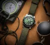 Hemsut Canvas Watch Zespoły Zielone Szybkie wydanie Jakość Nylon Watch Paski i Heavy Duty Bucker Buckle 18mm 20mm 22mm 24 mm H0915