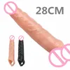 Massage Big Size Penis Sleeve Super Huge Penis Extender Condonn Cock Extension Dick Enlargemen Sex Toys For Men Toys For Adults 183396328