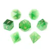 Cat's Eye Stone Semi-Precious Loose Gem Stenar Tärningar Professionell Handgjorda Anpassade Graver Dungeons Dragons RPG Game Digital Entertainment Polyhedron Stone Dice