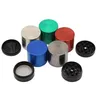 Herb grinder 40mm 4 parts multicolor available, smoking accessories tobacco crusher Flat Grinders Zicn alloy cnc teeth DHL FREE